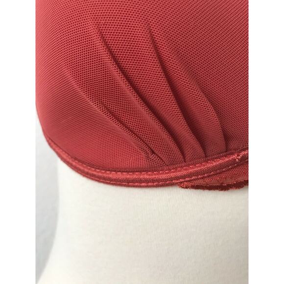 Belabumbum Lingerie Lace Pleated Padded Underwire Bra FLAW SAMPLE - Picture 6 of 10